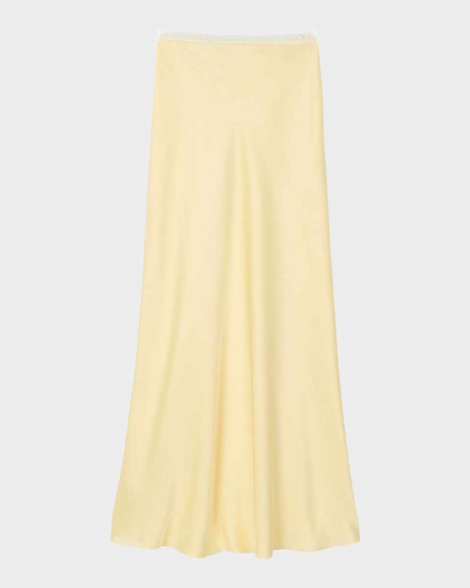 Skyn Satin Midi Skirt
